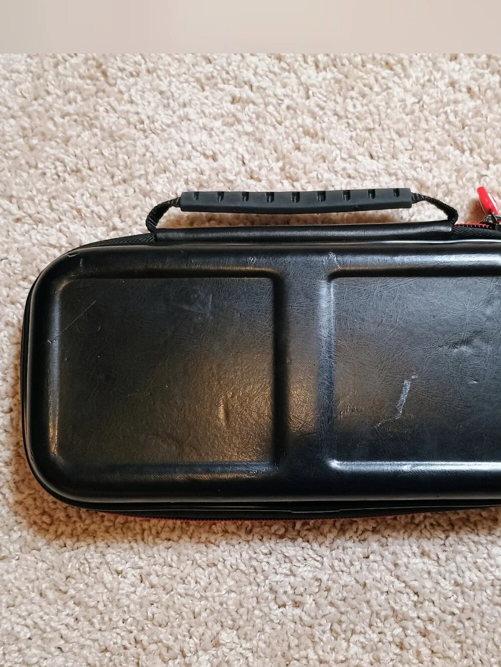 Nintendo Mario Kart 8 Deluxe Hard Carry Case - Red/Black